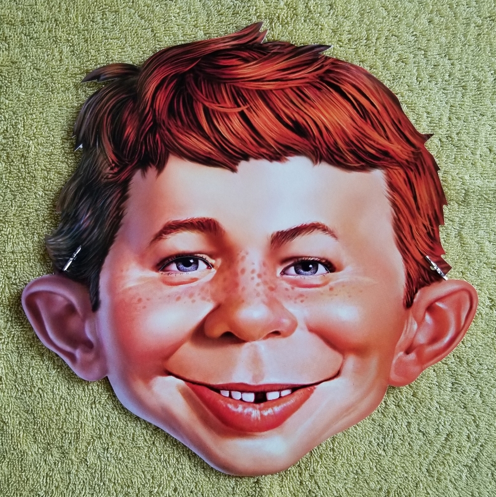 Alfred E. Neuman Paper Mask Promo